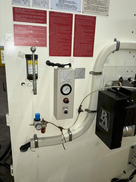88 TON AIDA MODEL #DSF-N1-800 GAP FRAME PRESS 6.3” STROKE &amp; PA SERVO COIL FEED LINE: YOBRO #25102