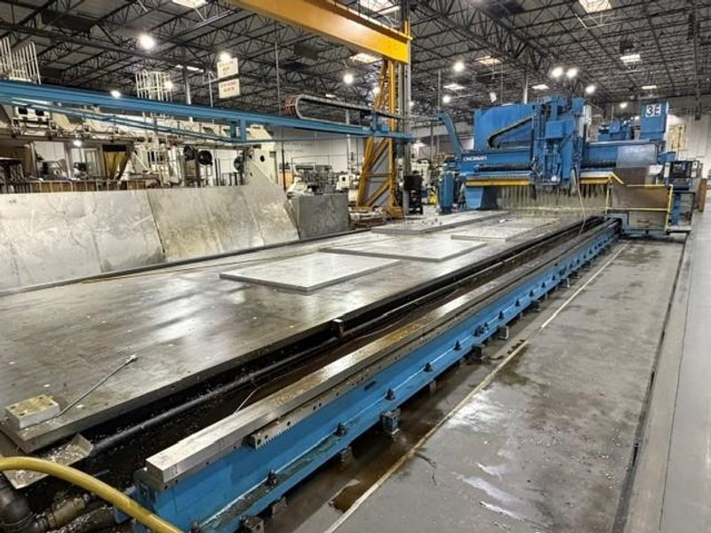 Fives Cincinnati 3 Spindle CNC Gantry Profiler