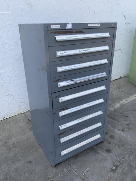 9 DRAWER VIDMAR CABINET: STOCK #81357