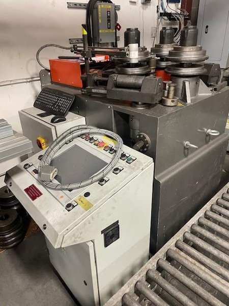 3" X 3" X 3/8" CARELL MODEL 305CN3 CNC HYD.RAULIC ANGLE ROLL: STOCK #77737