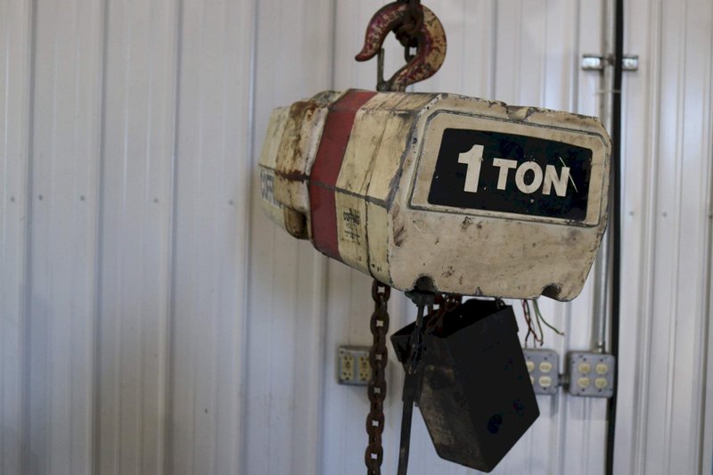 1 TON COFFING HIGH SPEED ELECTRIC CHAIN HOIST: STOCK #73084