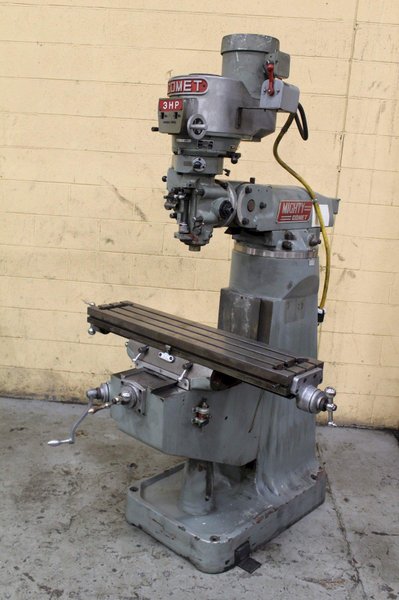 3 HP COMET RAM TYPE VERTICAL MILL: STOCK #72388