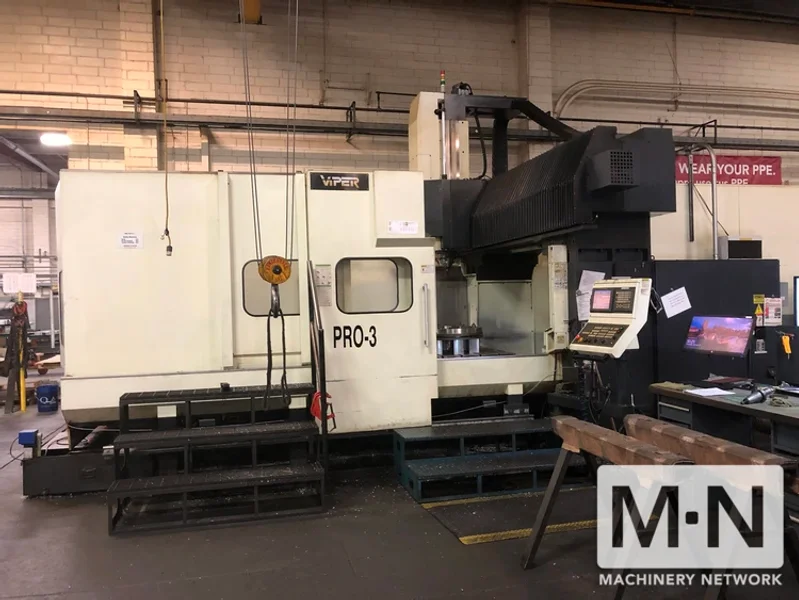 Mighty Viper PRO-3210 CNC Vertical Bridge Mill - New 2007