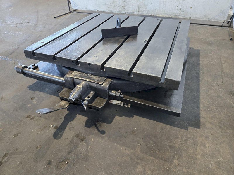 48" x 48" AIR LIFT ROTARY TABLE. STOCK #0548626