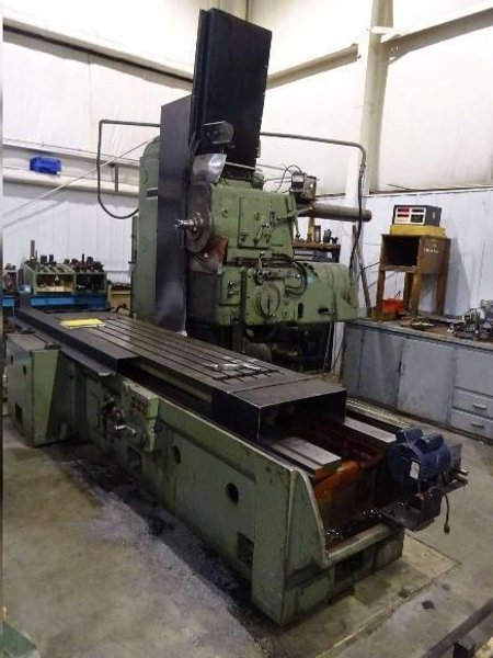 30 HP X 24&quot; X 92&quot; KEARNEY &amp; TRECKER MODEL #CSM SIMPLEX BED TYPE MILLING MACHINE: STOCK #14797