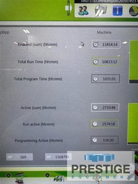 Safan-Darley H-Brake Hybrid124 T x 5'  Hybrid  CNC Press Brake