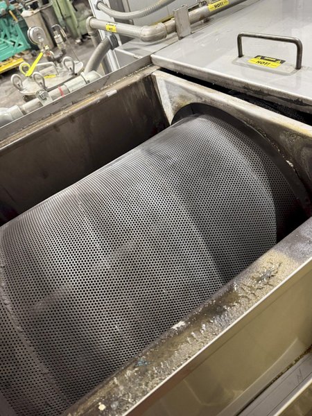 2018 JENFAB STAINLESS MODEL #LJ 19" ROTARY DRUM WASH / RINSE / DRAY PARTS WASHER SYSTEM: YOBRO #24681