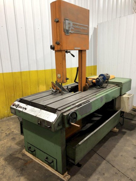 20" X 24" PEDDINGHAUS VB-5 24/20 VERTICAL SAW, NEW 2000: STOCK #18390