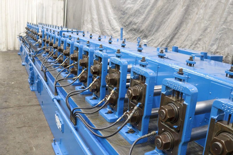 26 STAND X 3&#039; TISHKEN ROLLFORMER: STOCK #72239