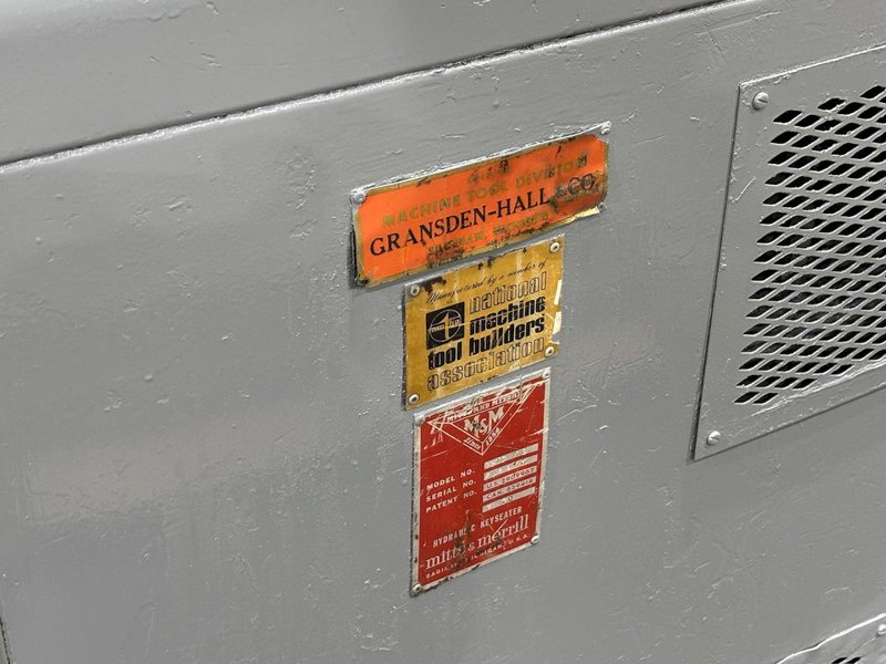 2&quot; X 15&quot; MITTS &amp; MERRILL MODEL #3HYD-KS HYDRAULIC KEY CUTTER BROACH KEYSEATER: YOBRO #24172