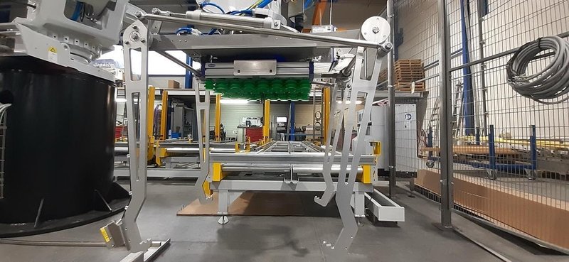 Pattyn Case Packing &amp; Palletizing Line – 2022 – Includes Inserter, Filler, Closer &amp; Conveyors