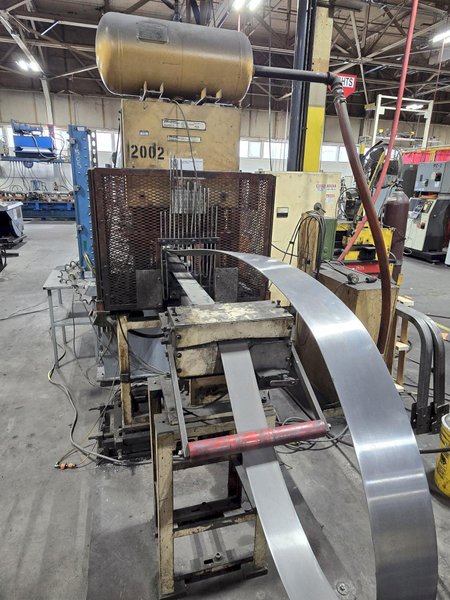 12 TON PNEUPOWR AIRAM MODEL #4P12 PNEUMATIC PRESS 3” STROKE: YOBRO #24856