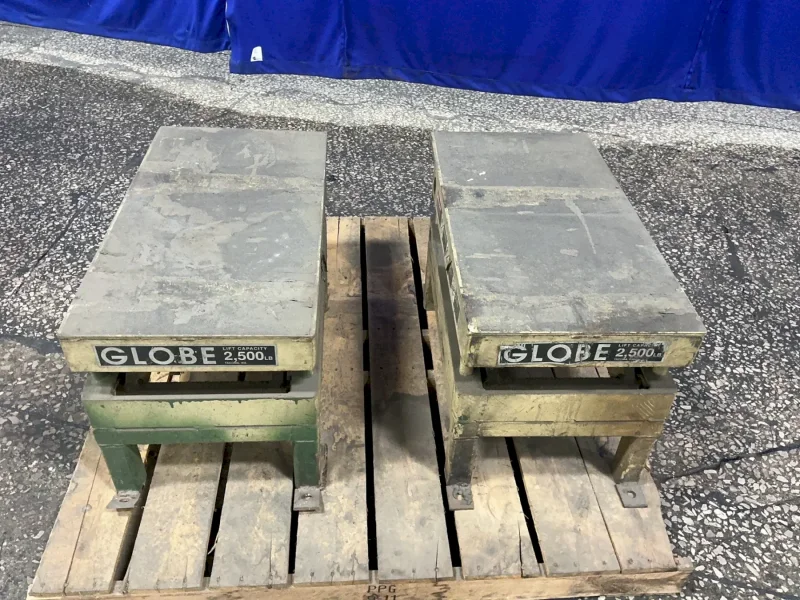 GLOBE INTERNATIONAL 2500 LBS LIFT TABLES  -  AA-2.5-18/SP