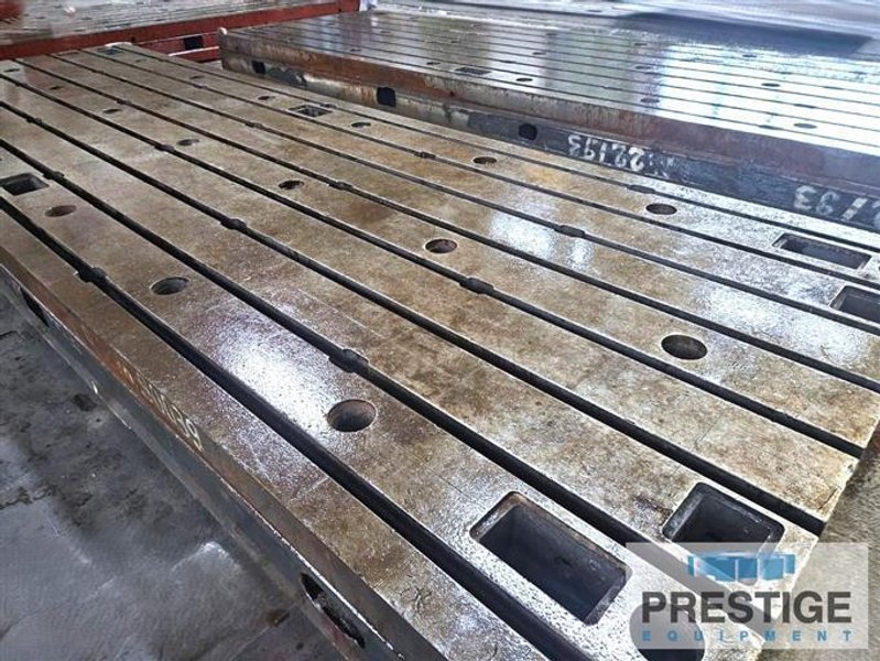 78.74&quot; x 236.22&quot; 15.75&quot; Cast Iron T-Slotted Floor Plates (6-Available)