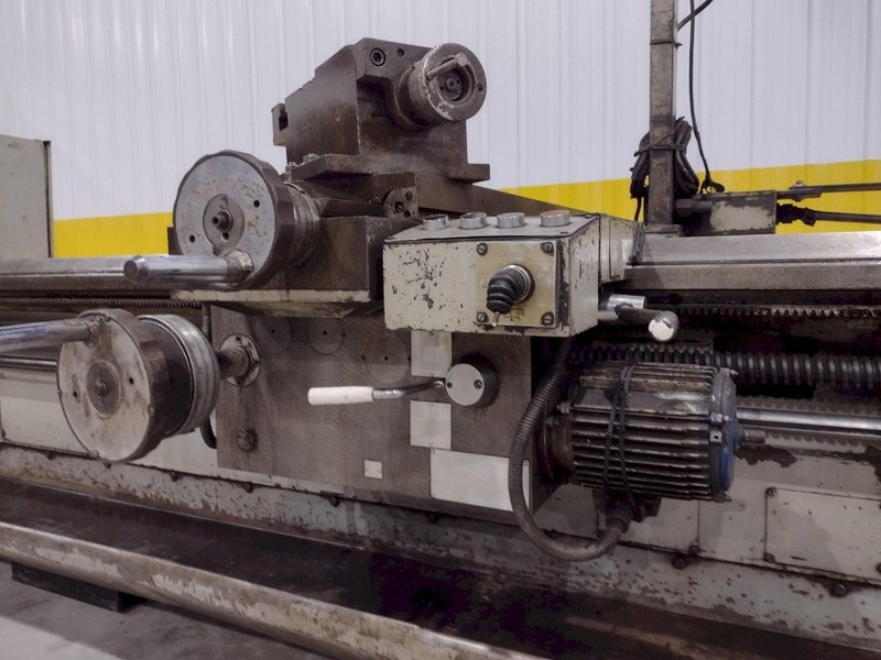 25&quot;/35&quot; X 157&quot; HERCULES MODEL #SPM-630x4000 GAP BED ENGINE LATHE 4&quot; HOLE: STOCK 12137