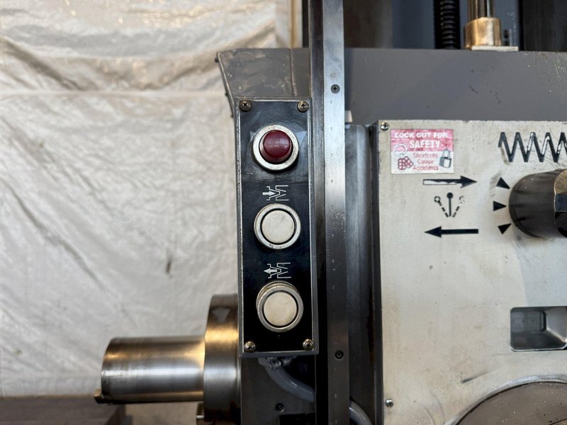 4” SHIBAURA MODEL BT-10B-R3 TABLE TYPE HORIZONTAL BORING MILL. STOCK # 0670625