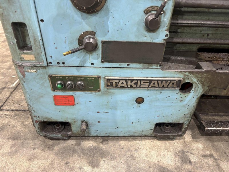 18" X 40" TAKISAWA MODEL #TAL-460 ENGINE LATHE: YOBRO #23860