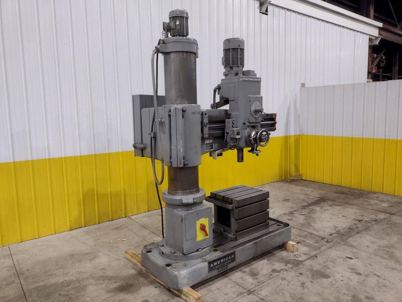 AMERICAN HMT MODEL #RD61 RADIAL ARM DRILL: STOCK #22387