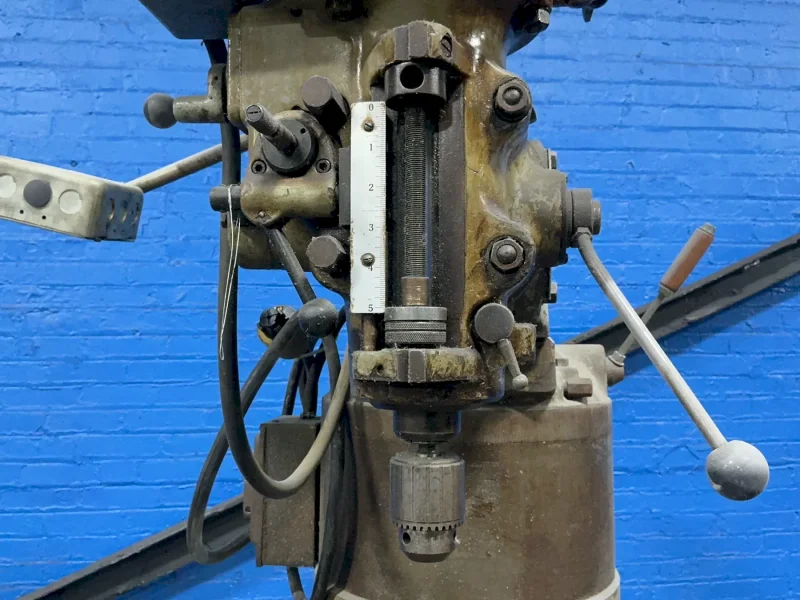 BRIDGEPORT 9”X42” TABLE VERTICAL MILL  -  74754