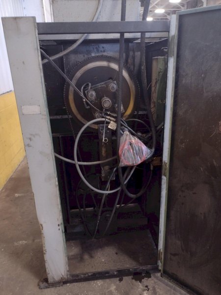 7,000 LB 3.5 TON X 24" RED BUD (RBI) MOTORIZED COIL REEL / UNCOILER: STOCK #15276