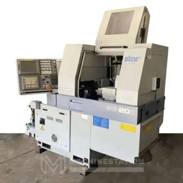 Star SR-20R CNC Swiss Screw Type Automatic Lathe – Bar Feeder