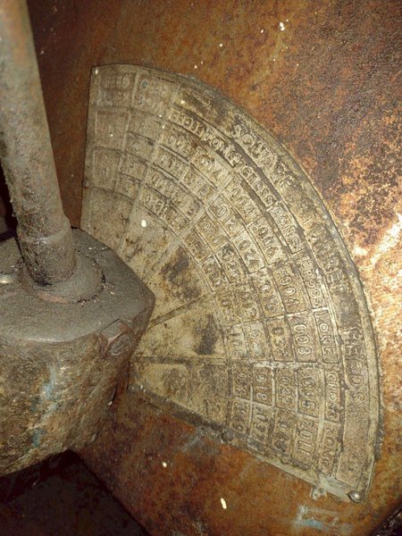 #2A WARNER &amp; SWASEY MODEL #M-3470 TURRET LATHE WITH CROSS SLIDING TURRET, " HOLE: YOBRO #24548