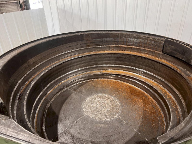 60" DIAMETER AIH VIBRATORY FEEDER BOWL FOR BILLIT BARS: STOCK #20809