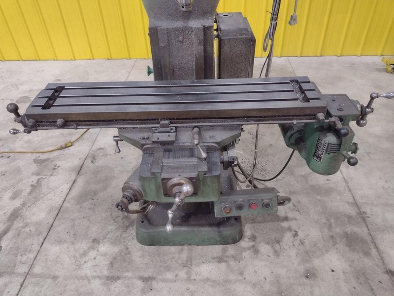 1.5 HP BRIDGEPORT SERIES I VERTICAL MILL &amp; DIGITAL READ OUT MILLING MACHINE: STOCK #20706