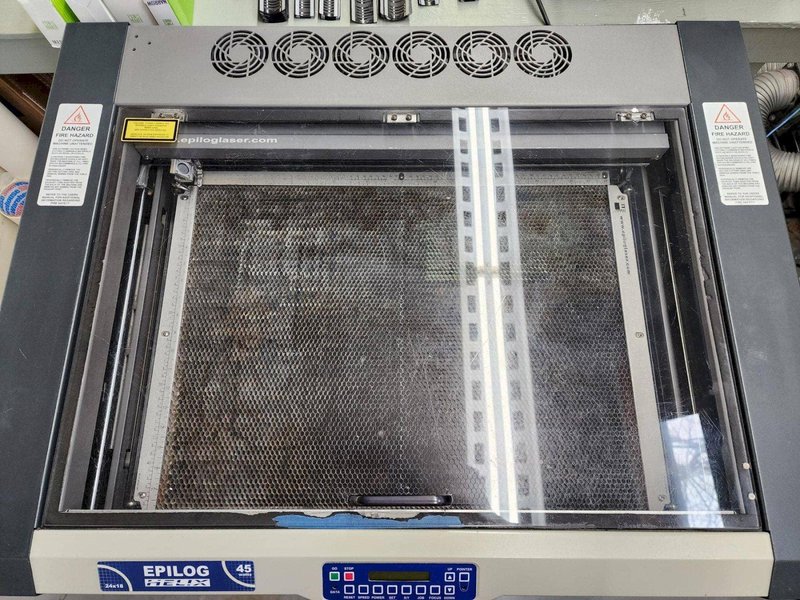 24″x18″ 45 Watt Epilog Helix Laser Engraver, 2018