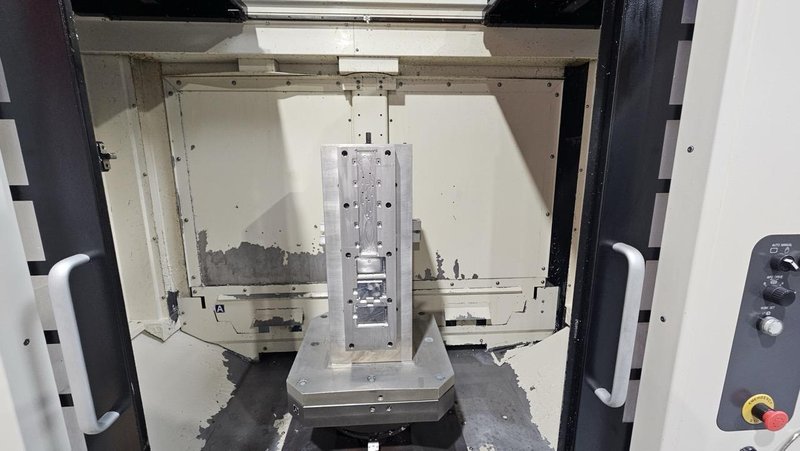Enshu GE480H HMC, 2019 – TSC, Renishaw Probe, Full 4th Axis