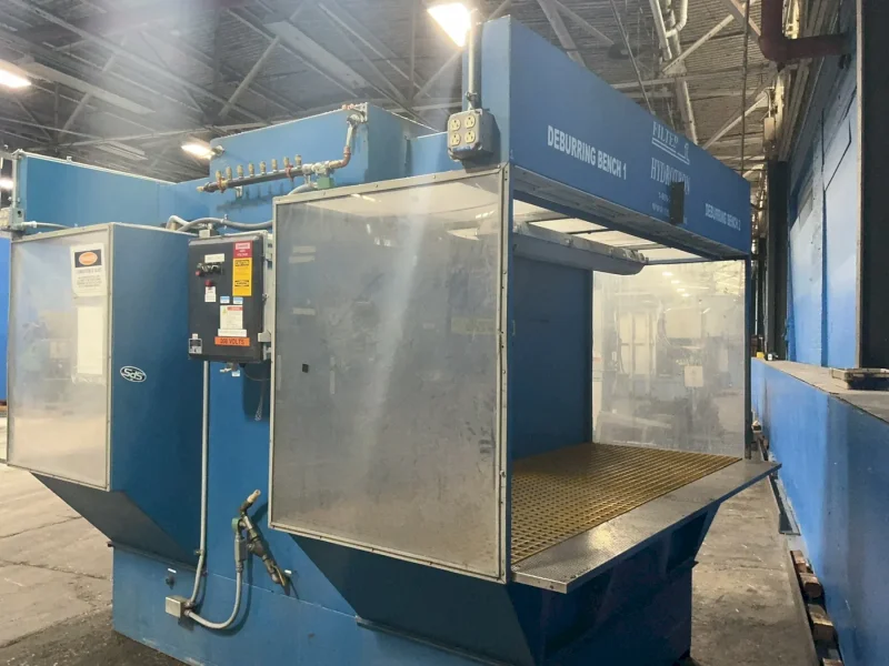 HYDROTON 94” X 35” (X2) /15/3600 HP WET TYPE DUST COLLECTOR AND DOWNDRAFT TBLE  -  DHYD-1-90-15-8-3-MO-VF
