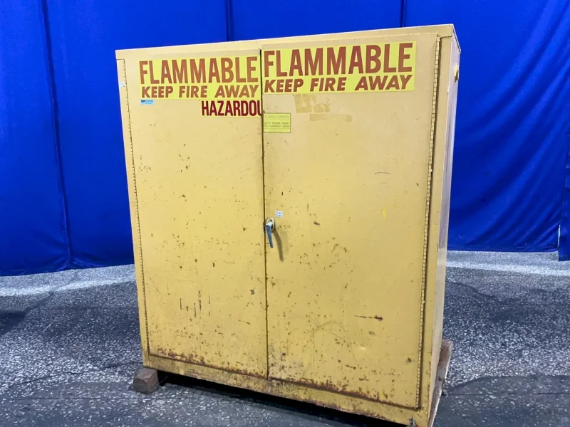A&amp;A SHEET METAL PRODUCTS, INC. SAFETY STORAGE CABINET