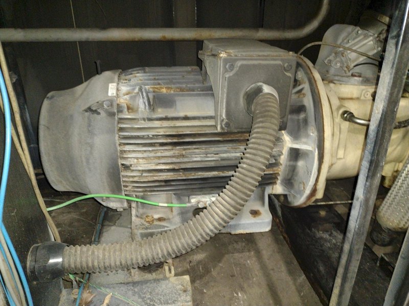100 HP INGERSOLL-RAND MODEL RS75i-A125 ROTARY SCREW AIR COMPRESSOR W/ AIR DRYER: YOBRO #25976