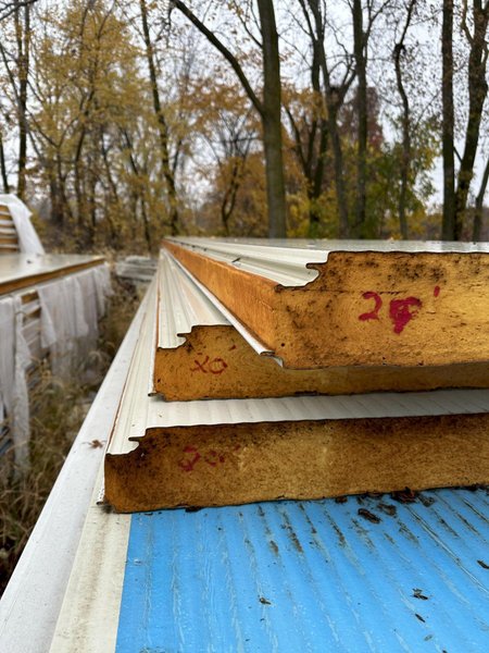 36&quot; CF SERIES-VERTICAL DOUBLE SIDED INSULATED WALL PANELS. STOCK # 1056122