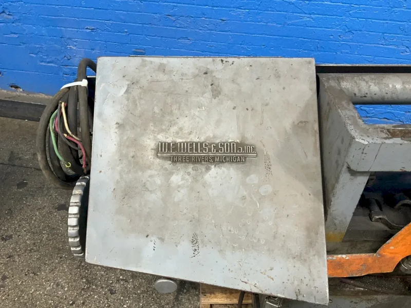 W.F. WELLS &amp; SON 9” X 26” HORIZONTAL BAND SAW