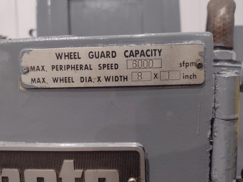 8" x 20"OKAMOTO MODEL #M820A AUTOMATIC 3 AXIS HORIZONTAL SURFACE GRINDER: STOCK #21719