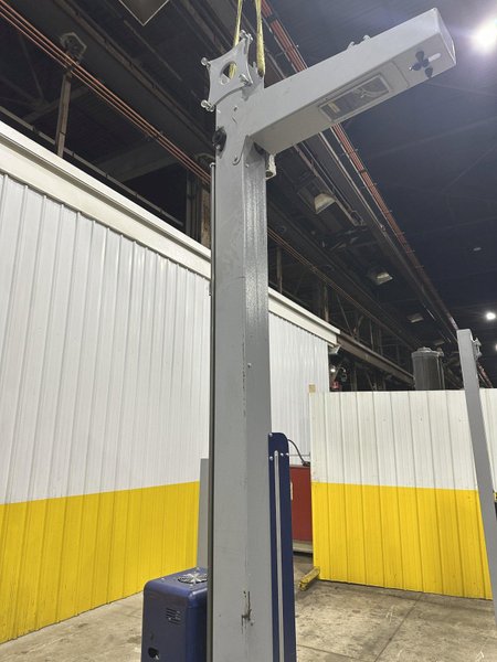 2016 ROBOPAC MODEL ROTOTECH-CS-708  FLOOR MOUNTED SEMI-AUTOMATIC STRETCH WRAPPER : STOCK #22319
