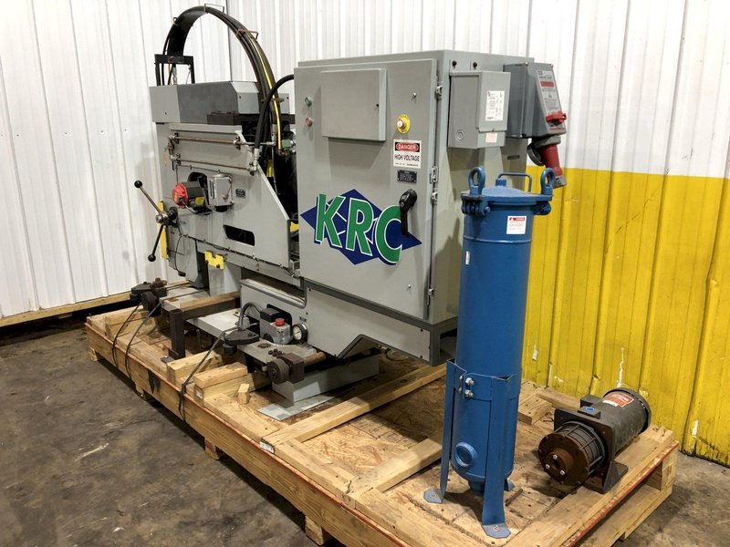 25 HP SERVO DRIVEN KRC PORTABLE CNC DRILL, TAP &amp; REAMING MACHINE WITH FANUC CONTROLS: STOCK #17445