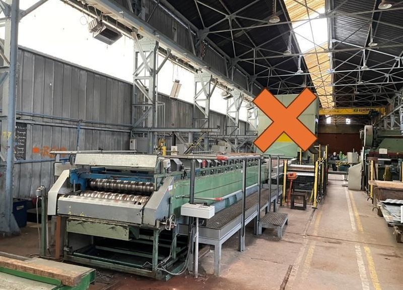 Dimeco Profiling line Silo panels 1000 mm