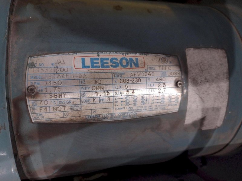 GARDNER DENVER MODEL #AFWM 482 FLUX RECOVERY SYSTEM: YOBRO #24904