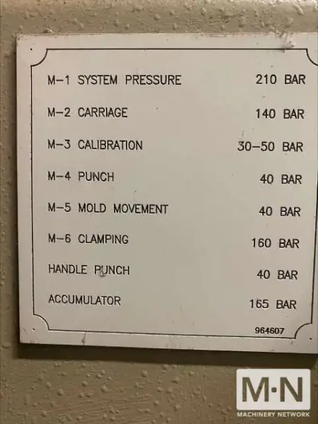 BEKUM MODEL BA14 MULTI LAYER EXTRUSION BLOW MOLDING MACHINE MFG 2006