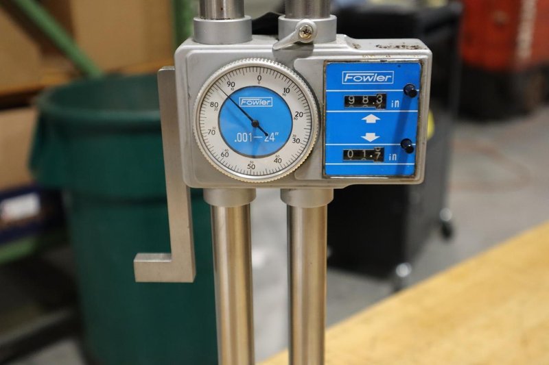 Fowler Dual Column Dial Type 24" Height Gauge, .001 in Resolution- Auction Item
