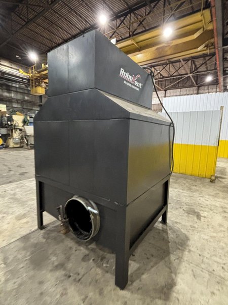 6,000 CFM x 10 HP ROBOVENT MODEL #CFX-6000-W VENTILATION DUST COLLECTOR / MIST COLLECTOR: STOCK #23439