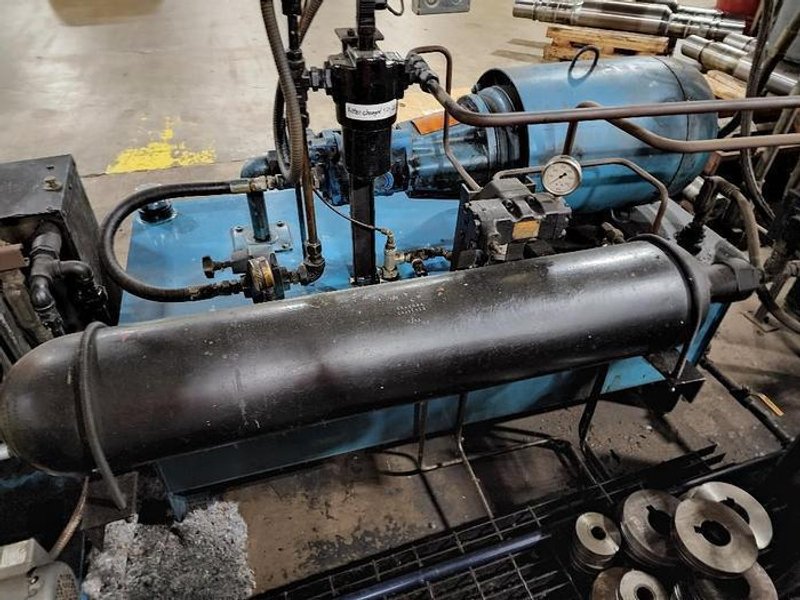 8&quot; x 8&quot; Torrington 2 High Rolling Mill Hydraulic Screw Down with Edging, Stock #14168