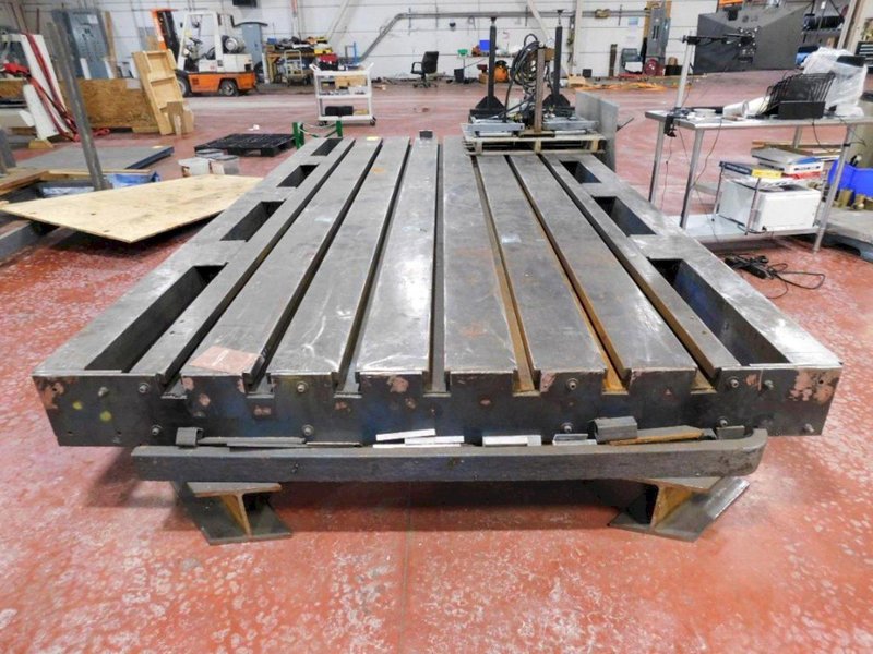 160&quot; X 92&quot; T-SLOT TABLE: YOBRO #24039