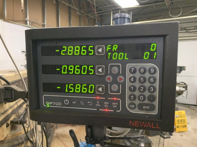 Chevalier FM-3VK Variable Speed Vertical Milling Machine