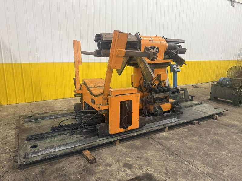 15,000 LB X 16" TISHKEN MODEL #HR-160 DOUBLE END REEL &amp; CAR: YOBRO #25253
