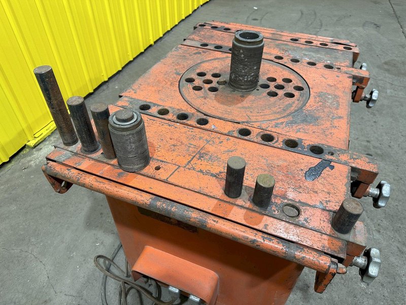 1-1/4&quot; STEINWEG MODEL #B32 REBAR, ROD &amp; BAR ROTARY BENDER: STOCK #18763