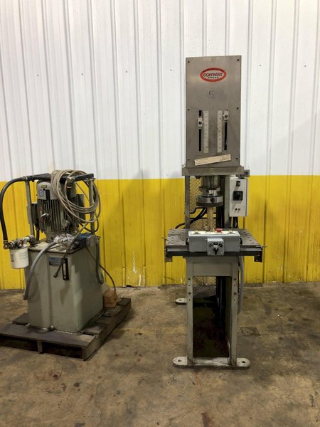 50 TON CONWAY MODEL B-50-BHD HYDRAULIC C FRAME PRESS: STOCK 17265