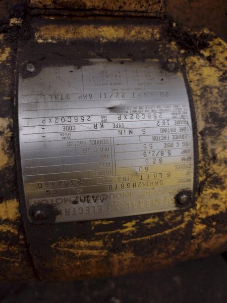 42" X 40 HP BLANCHARD MODEL 22-42 ROTARY SURFACE GRINDER: STOCK #11914